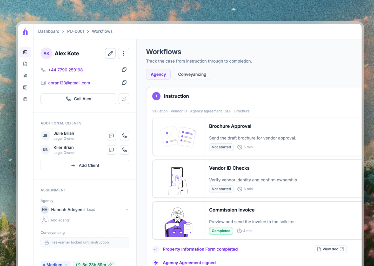 Case Page Revamp