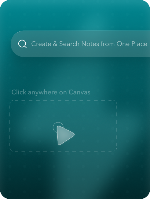 All Your Notes, One Surface - Product Illustration