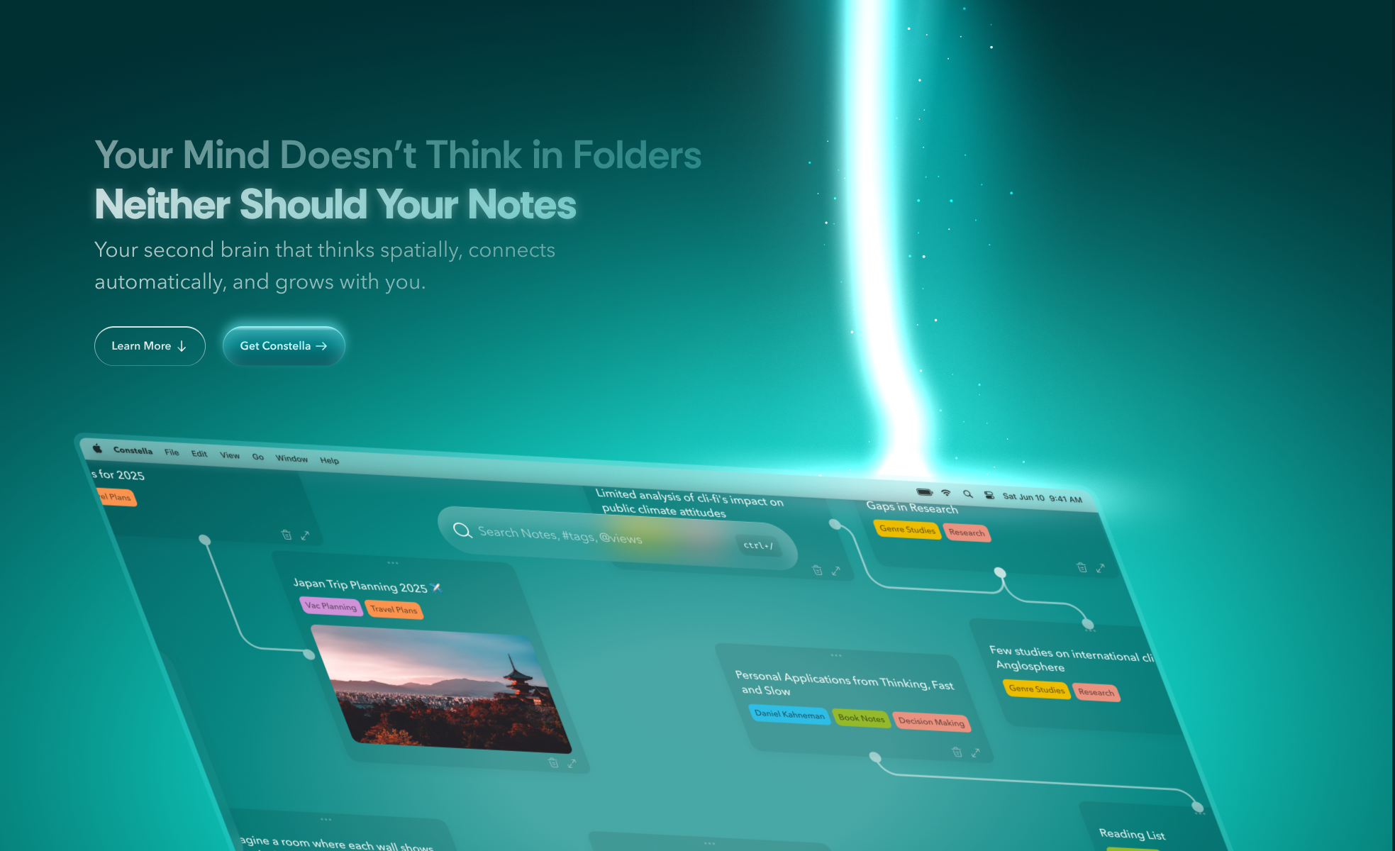 Constella Landing Page